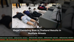 Illegal Gambling Bust in Thailand Results in Multiple Arrests