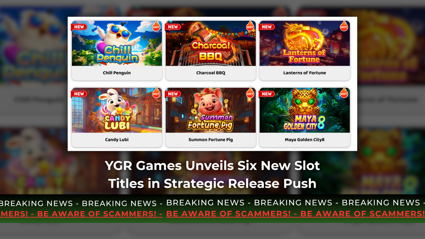YGR Games Unveils Six New Slot Titles in Strategic Release Push | By CGSG
