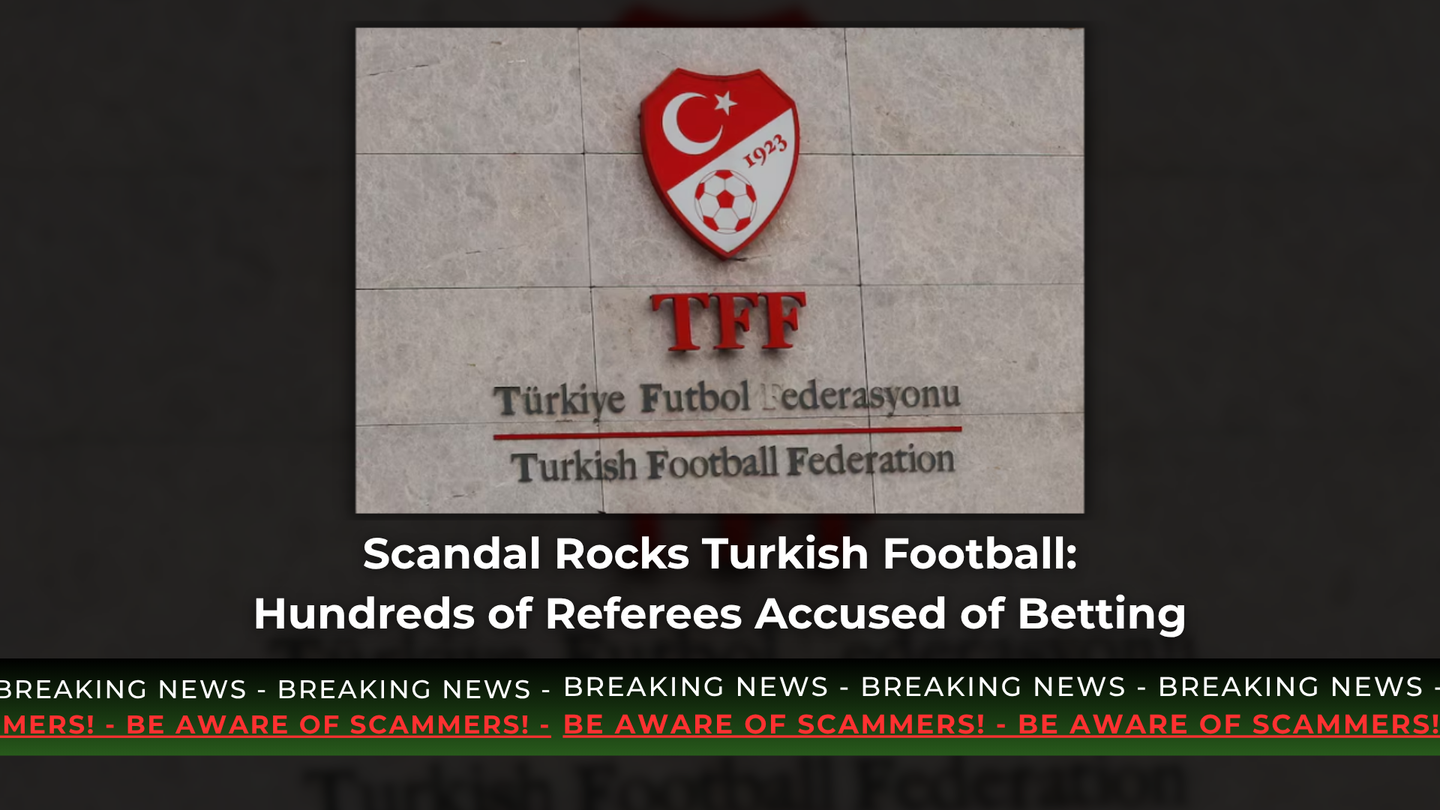 Scandal Rocks Turkish Football: Hundreds of Referees Accused of Betting